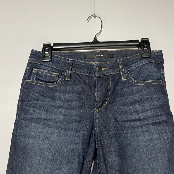 Joe's Jeans Womens Capri Turn‎ up Hem Size 25 Blue Denim Cropped Genevieve - Picture 3 of 6